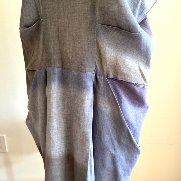Italian Gunex Ombré Dress (Gunex manufacturers Brunello Cucinelli) fab fabric! - Picture 13 of 13